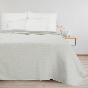 150 x 200 Design Cotton-Acrylic Amber Cream Blanket