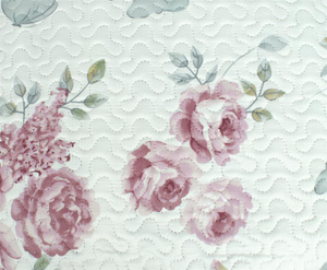 240 x 260 Quilted Double Sided Calmia White Bedspread