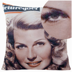 Lady Tapestry Pillowcase 45 x 45 Brown