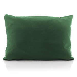 Cotton pillowcase 50 x 70 Solid Ola Bottle Green