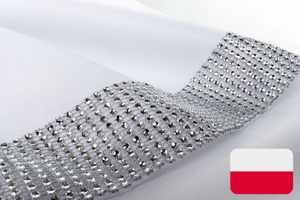 Diamond Zirconia White 140x240 Stainproof Tablecloth