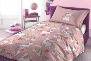 Bedding 160 x 200 Youth No. 450 Unicorn