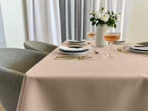 Tablecloth 140x240 Stain-Resistant Surbo Ecru