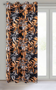 Pierre Cardin Zoja Velvet Curtain 140 x 250 Black