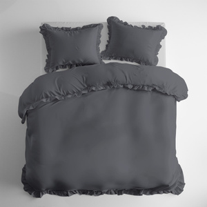Bedding 220 x 200 3pcs Pure Cotton with Ruffle 09