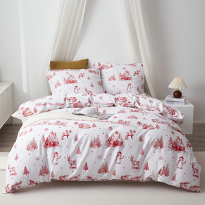 Bedding 160 x 200 3pc Satin Cotton Laponia