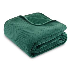 Bedspread 220 x 240 Herringbone Velvet Caden 05
