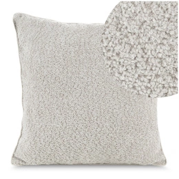 45 x 45 Decorative Chenille Pillowcase Ari Silver