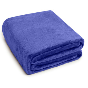 Blanket 160 x 200 Microfiber Solid Juana 05
