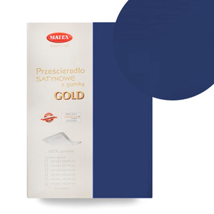 Bed sheet 190 x 200 Satin with Eraser Gold 47