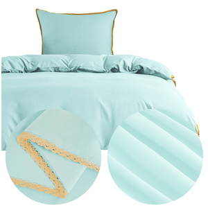 Bedding 140 x 200 2pcs Smooth with Lace Brandon 07