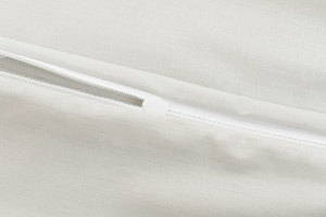 Cotton pillowcase 50 x 80 Uniform Ola Grey Grey