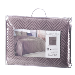 170 x 210 Decorative Velour Sofia Pude1 Bedspread