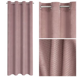 Velvet Eliza Curtain 140 x 250 Powdered Slip