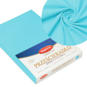 Bed sheet 160 x 200 with elastic Matex JERSEY 31