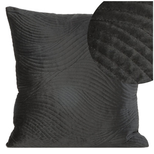 Ria5 Decorative 45 x 45 pillowcase Black