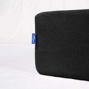 Jersey sheet with elastic 002_D Black 120x200