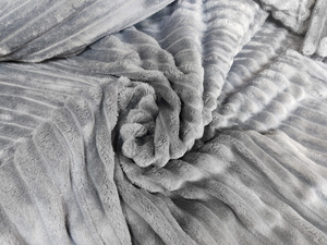 Double Sided Capri Grey 200x220 Bedspread