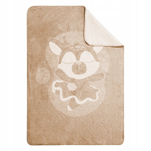 Blanket 100 x 150 Cotton-Acrylic Ballerina Beige
