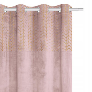 Curtain 140 x 250 Decorative Velvet Nord Powder