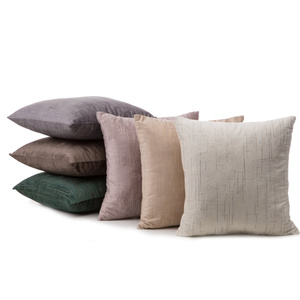 40 x 40 Decorative Velvet Pillowcase Marsala Brown