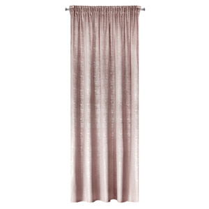 Curtain 140 x 270 Decorative Velvet Cyprus Powder