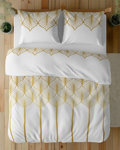 Bedding 220 x 200 3pc Asti Satin Cotton 5225B