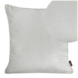 45 x 45 Decorative Velvet Pillowcase 57J Silver