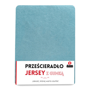 80 x 160 Jersey sheet with elastic Gaja 43