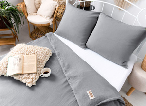 Bedding 160 x 200 3pc Cotton Muslin 44