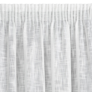 Curtain 140 x 270 Decorative Tape Liren White