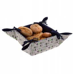 Basket 23 x 23 x 7 for Bread Arrow Cotton