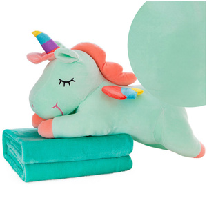 Blanket with Pillow-Plush Toy 78
