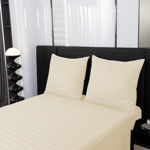 Bedding 160 x 200 3pcs Satin Stripes Ramiro 03