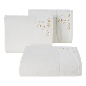 Eva Minge Gaja Bath Towel 30 x 50 Cream