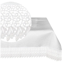 Guipure Tablecloth 288_White 140x240