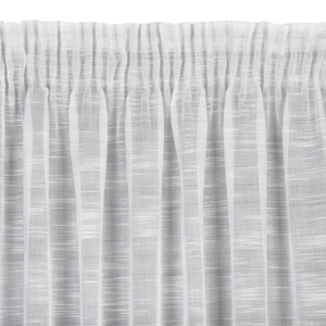 Ready-made curtain Astera on tape 140 x 270 White