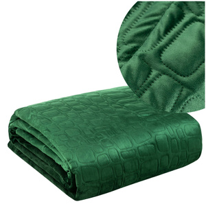 220 x 240 Decorative Velvet Bedspread SALVIA7 C. ZIE