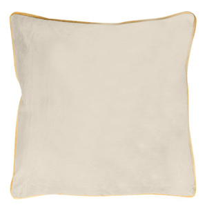 Decorative Butt Pillowcase 45 x 45 Cream + Gold