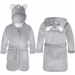 Children's Bathrobe with Hood M 120 Mouse