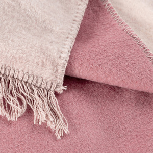 Blanket 220 x 240 Cotton Duo Acrylic1 Pink+Powder