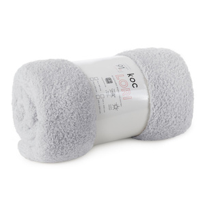 Blanket 150 x 200 Microfiber Lamb Lori Silver