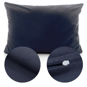 Cotton Pillowcase 50 x 70 Uniform Ola Navy Blue