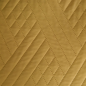 Bedspread 200 x 220 Quilted Decorative Boni1 Mustard