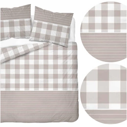 Bedding 220 x 200 3 pcs Asti Satin Cotton 5083A