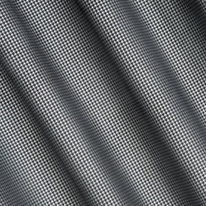 Velvet Darcy Curtain 140 x 250 Pinstripe Black