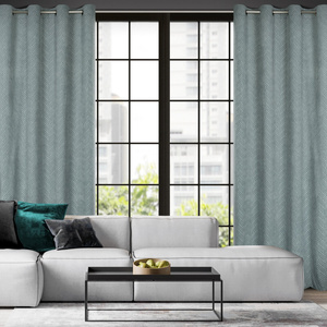 Curtain 140 x 250 Decorative Velvet Isla Steel