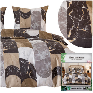 Bedding 160 x 200 3pcs Satin Maria 3056