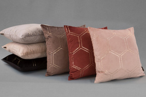 45 x 45 Decorative Velvet pillowcase BLINK12 Maroon