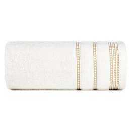 Towel 30 x 50 Cotton Amanda 01 500GSM Cream